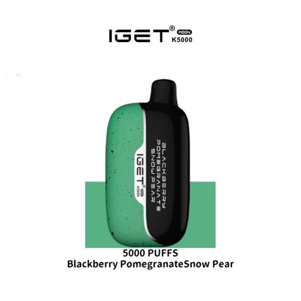 IGET Moon K5000 –Blackberry PomegranateSnow Pear