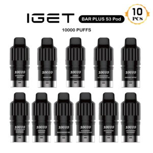 10 PCS IGET Bar Plus S3 Pod （10000 Puffs）