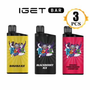 IGET BAR（3,500 Puffs ）3pcs