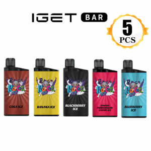 IGET BAR（3,500 Puffs ）5pcs