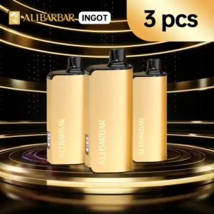 Alibarbar Ingot（9000 Puffs ） 3pcs
