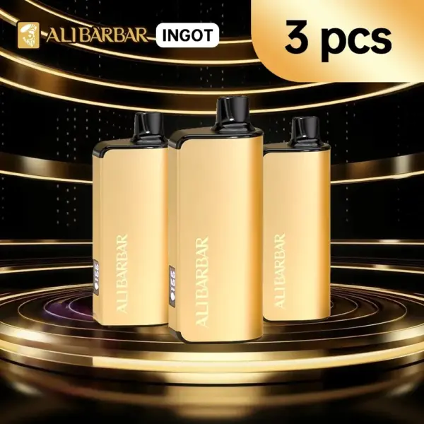 Alibarbar Ingot（9000 Puffs ） 3pcs